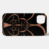 Coques Case-Mate iPhone Elégant Steampunk : câblé pour son (Verso (horizontal))