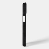 Coques Case-Mate iPhone Elégant tableau noir avec nom (Verso / Droite)