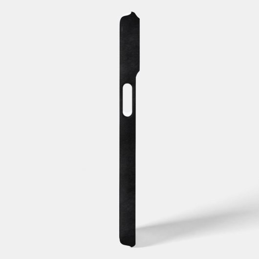 Coques Case-Mate iPhone Elégant tableau noir avec nom (Verso / Droite)