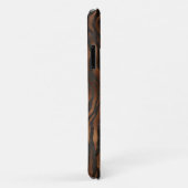 Coques Case-Mate iPhone Élégant Tiger Chic Bronze Noir élégant (Dos/Droite)