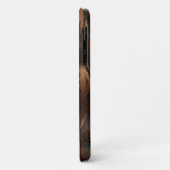 Coques Case-Mate iPhone Élégant Tiger Chic Bronze Noir élégant (Dos/Gauche)