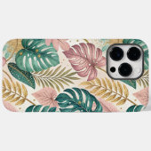 Coques Case-Mate iPhone Elegant Tropical Monsteras Boho (Verso (horizontal))