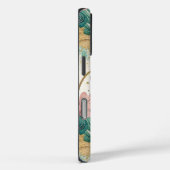 Coques Case-Mate iPhone Elegant Tropical Monsteras Gold (Verso / Droite)