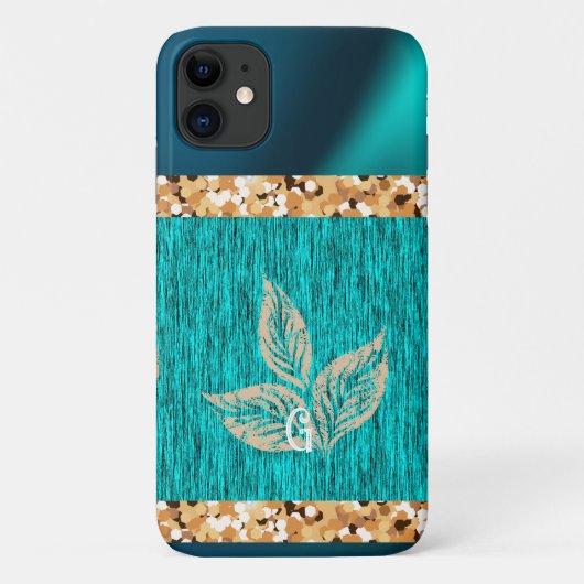 Coques Case-Mate iPhone Elégant Turquoise tendance (Dos)