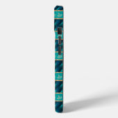 Coques Case-Mate iPhone Elégant Turquoise tendance (Verso / Gauche)