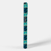 Coques Case-Mate iPhone Elégant Turquoise tendance (Verso / Droite)