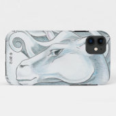 Coques Case-Mate iPhone Élégant Unicorn (Dos (Horizontal))