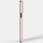 Coques Case-Mate iPhone Élégant Unique Monogramme Feminine Blush Rose (Verso / Droite)