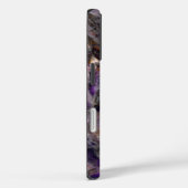 Coques Case-Mate iPhone Elégant violet granit violet pierre violet marbre  (Verso / Droite)