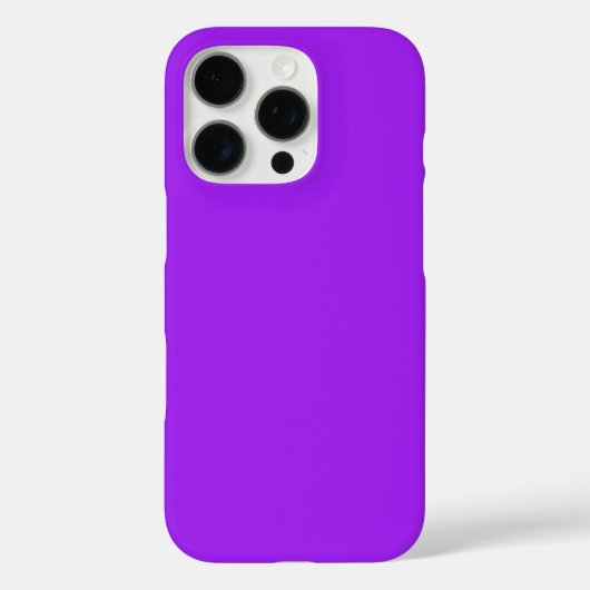 Coques Case-Mate iPhone Élégant violet solide (Verso)