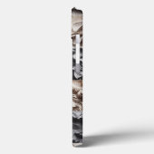 Coques Case-Mate iPhone Elegant Wave Texture Phone Case - Sophisticated (Verso / Gauche)