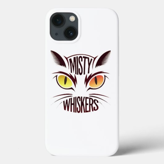 Coques Case-Mate iPhone Elégant Whiskers de Chat (Verso)