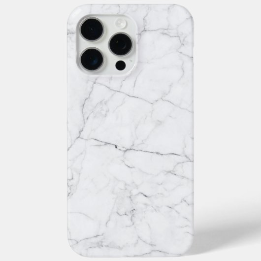 Coques Case-Mate iPhone Elegant White Marble  (Verso)