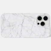 Coques Case-Mate iPhone Elegant White Marble  (Verso (horizontal))