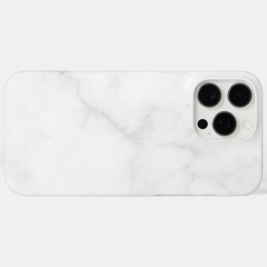 Coques Case-Mate iPhone Elegant White Marble  (Verso (horizontal))