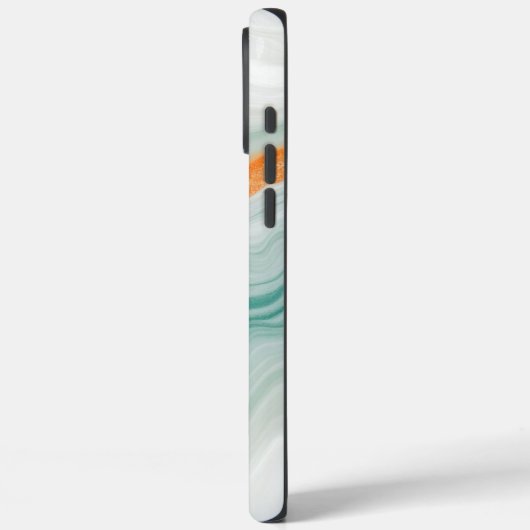 Coques Case-Mate iPhone Elegant White Marble Pattern (Verso / Gauche)