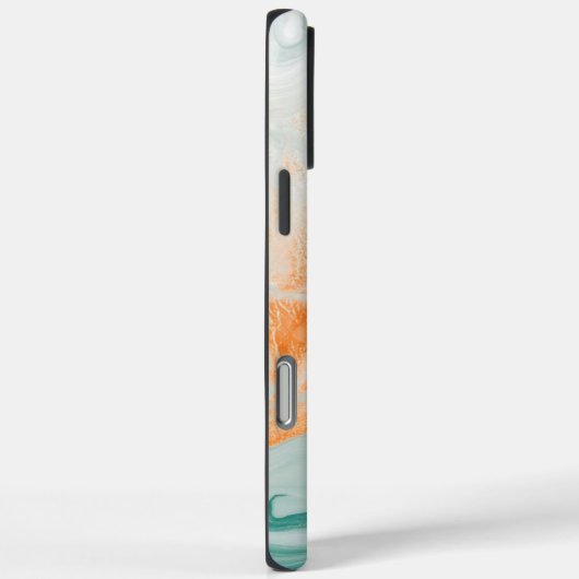 Coques Case-Mate iPhone Elegant White Marble Pattern (Verso / Droite)