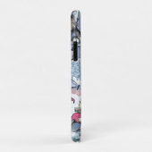 Coques Case-Mate iPhone Elégante Alice au pays des merveilles Bleu (Dos/Droite)