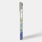 Coques Case-Mate iPhone Elégante aquarelle fleurie de pivoine blanche (Verso / Gauche)