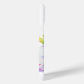 Coques Case-Mate iPhone Elégante aquarelle fleurie de pivoine rose (Verso / Droite)