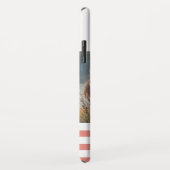 Coques Case-Mate iPhone Elégante aquarelle Florale Monogramme "S" Photo (Dos/Droite)