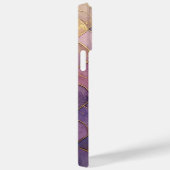Coques Case-Mate iPhone Elégante aquarelle violette Abstraite (Verso / Droite)