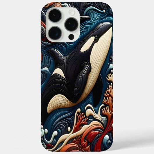 Coques Case-Mate iPhone Elégante baleine : La beauté des océans (Verso)