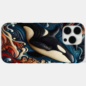 Coques Case-Mate iPhone Elégante baleine : La beauté des océans (Verso (horizontal))