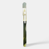 Coques Case-Mate iPhone Élégante bande de tulipes blanches dans un jardin  (Verso / Gauche)