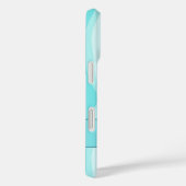 Coques Case-Mate iPhone Élégante bande verticale ondulée rétro (Verso / Droite)