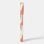 Coques Case-Mate iPhone Élégante bande verticale ondulée rétro (Verso / Droite)