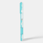 Coques Case-Mate iPhone Élégante bande verticale ondulée rétro (Verso / Gauche)