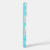 Coques Case-Mate iPhone Élégante bande verticale ondulée rétro (Verso / Droite)