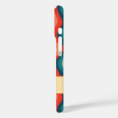 Coques Case-Mate iPhone Élégante bande verticale ondulée rétro (Verso / Gauche)