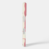 Coques Case-Mate iPhone Élégante bande verticale ondulée rétro (Verso / Droite)