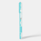 Coques Case-Mate iPhone Élégante bande verticale ondulée rétro (Verso / Gauche)