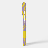 Coques Case-Mate iPhone Élégante bande verticale ondulée rétro (Verso / Gauche)