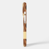 Coques Case-Mate iPhone Élégante bande verticale ondulée rétro (Verso / Gauche)