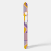 Coques Case-Mate iPhone Élégante bande verticale ondulée rétro (Verso / Gauche)