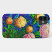 Coques Case-Mate iPhone Elégante Collection de Belle Peony (Dos (Horizontal))