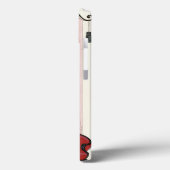 Coques Case-Mate iPhone Elégante dame à Paris Art Déco (Verso / Gauche)