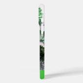 Coques Case-Mate iPhone Élégante Essence verte (Verso / Gauche)