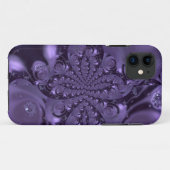 Coques Case-Mate iPhone Élégante étincelle Royale Purple Liquide (Dos (Horizontal))