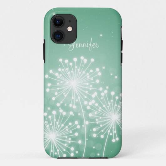 Coques Case-Mate iPhone Élégante femme de chambre privilégie le vert à la (Dos)