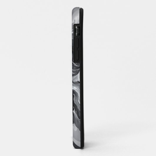 Coques Case-Mate iPhone Élégante flamme Abstraite et fumée (Dos/Gauche)