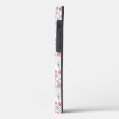 Coques Case-Mate iPhone Elégante Fleurs rose Sage Vert Aquarelle Florale (Verso / Gauche)