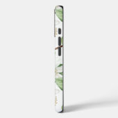 Coques Case-Mate iPhone Élégante floraison de pomme blanche dure (Verso / Gauche)