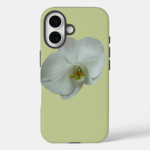 Coques iPhone 16 Élégante floraison d'orchidées blanches