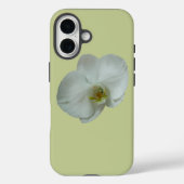 Coques Case-Mate iPhone Élégante floraison d'orchidées blanches (Verso)