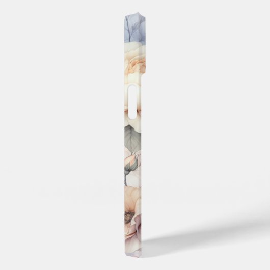 Coques Case-Mate iPhone Élégante floraison Rose (Verso / Droite)